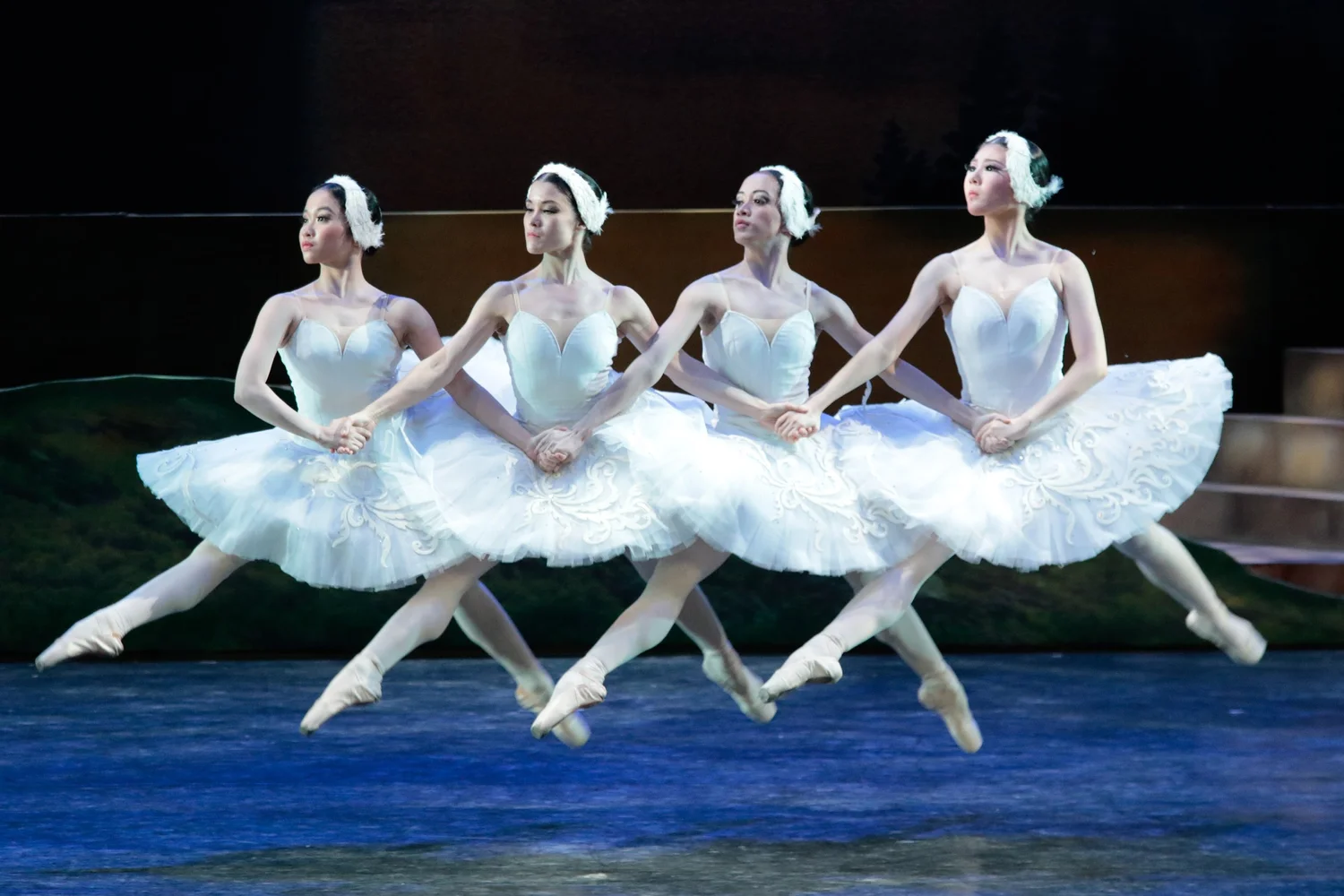 penari balet swan lake klasik