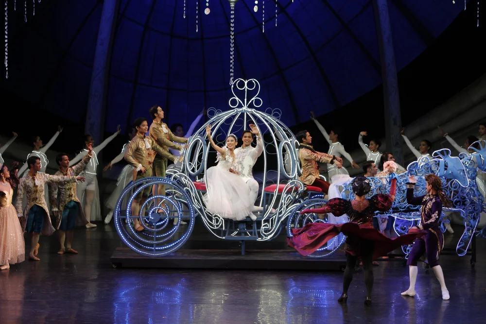 Cinderella ballet ballroom scene